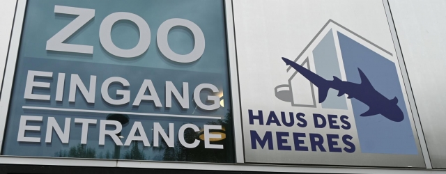 Eingang Haus des Meeres