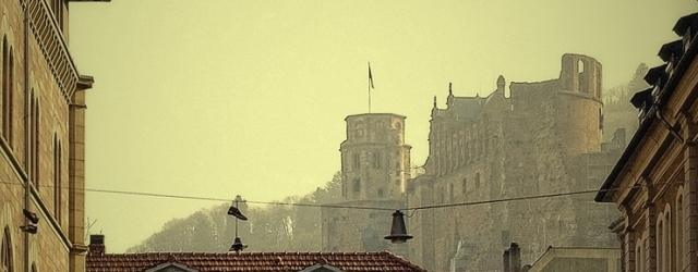 Blick auf Heidelberger Schloss