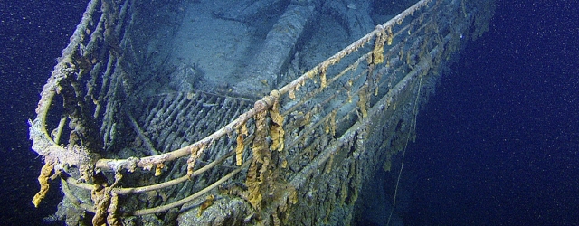 das Wrack der Titanic