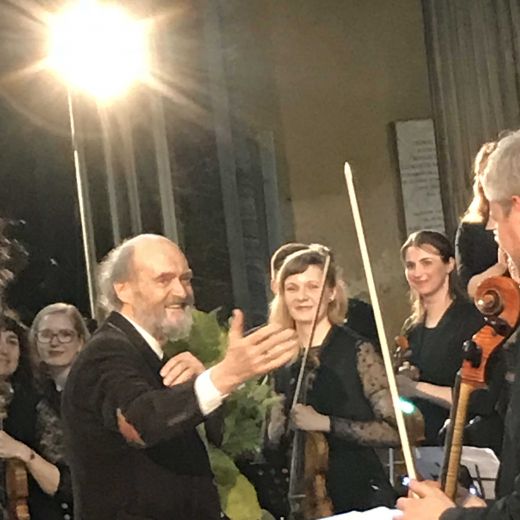 Der Komponist Arvo Pärt 